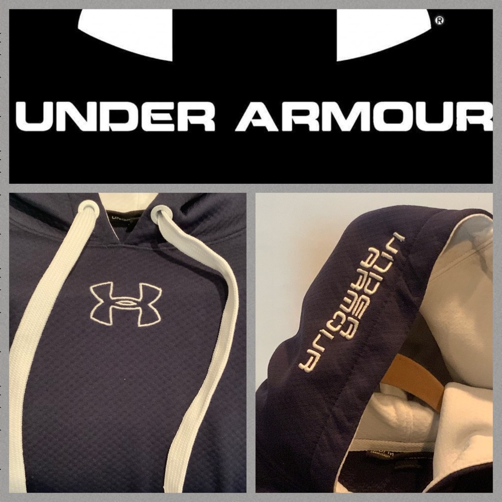 NWOT Under ARMOUR Men’s hooded sweatshirt med